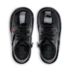 Bebek Unisex Kick Hi Zip Siyah Suni Deri