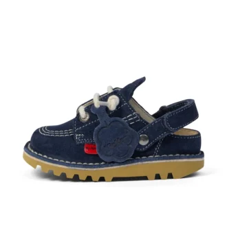 Bebek Unisex Kick Mule Süet Lacivert