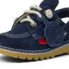 Bebek Unisex Kick Mule Süet Lacivert