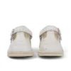 Bebek Unisex Kick T-Bar Parlak Ayakkabılar Beyaz