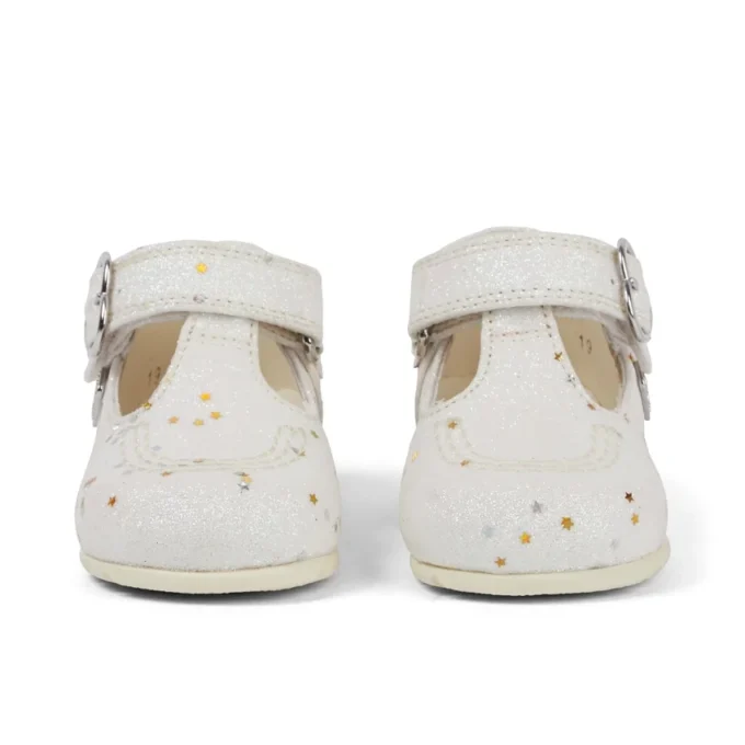 Bebek Unisex Kick T Glitter Ayakkabılar Beyaz