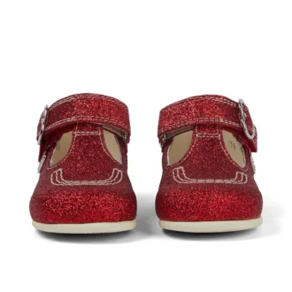 Bebek Unisex Kick T Glitter Ayakkabılar Kırmızı