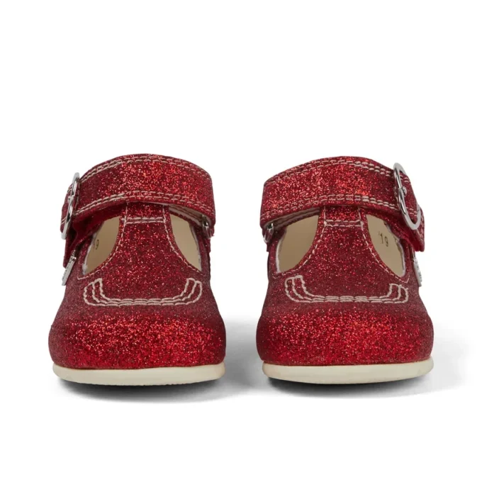 Bebek Unisex Kick T Glitter Ayakkabılar Kırmızı