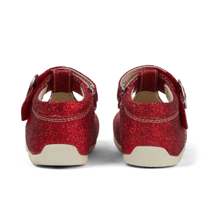 Bebek Unisex Kick T Glitter Ayakkabılar Kırmızı