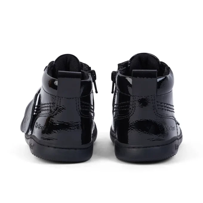 Bebek Unisex Playflex Hi Kırışık Suni Deri Siyah