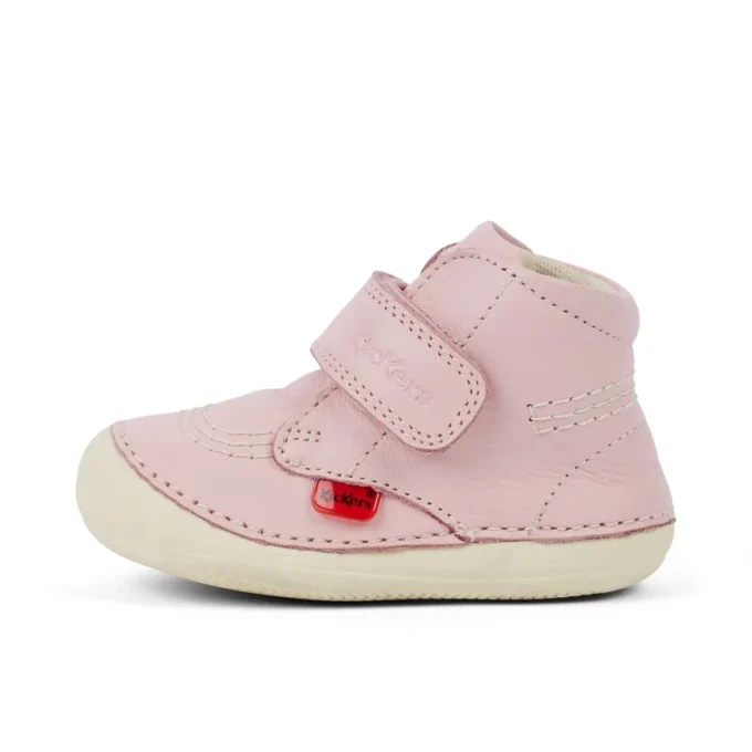 Bebek Unisex Softer Hi Baby Deri Açık Pembe