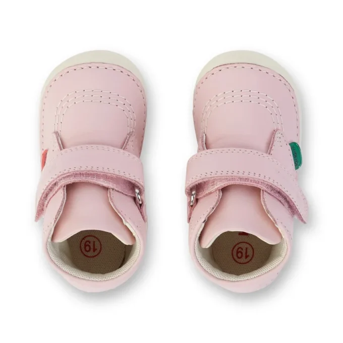 Bebek Unisex Softer Hi Baby Deri Açık Pembe