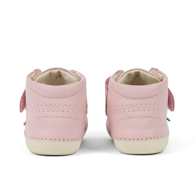 Bebek Unisex Softer Hi Baby Deri Açık Pembe