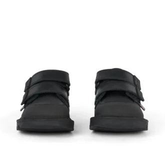 Erkek Bebek Kick Scuff Twin Deri Siyah