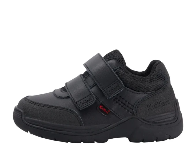 Erkek Bebek Stomper Mid Deri Siyah