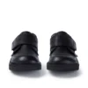 Erkek Çocuk Kick Lo Scuff Deri Siyah