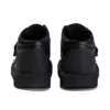 Erkek Çocuk Kick Mid Scuff Deri Siyah
