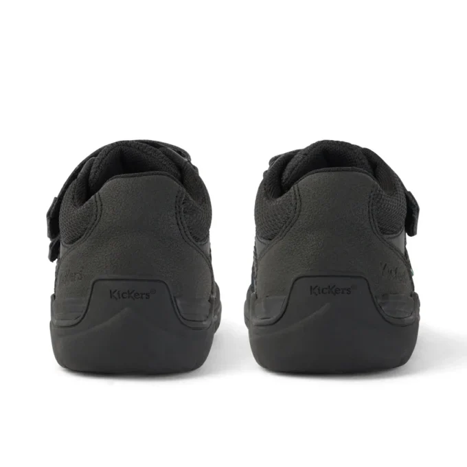 Erkek Bebek Stomper Mid Deri Siyah
