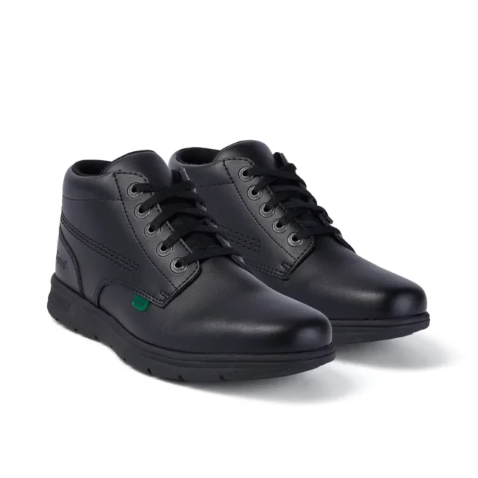 Genç Unisex Kelland Hi Deri Siyah