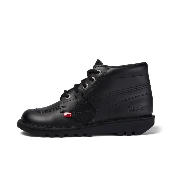Genç Unisex Kick Hi Deri Siyah