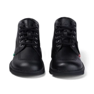 Genç Unisex Kick Hi Deri Siyah