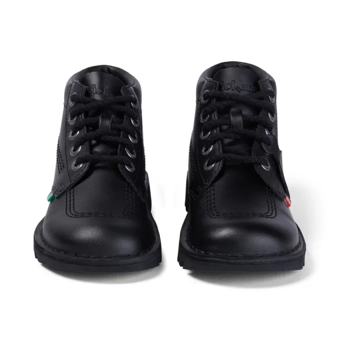 Genç Unisex Kick Hi Deri Siyah