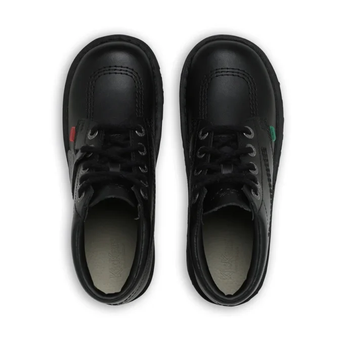 Genç Unisex Kick Hi Deri Siyah
