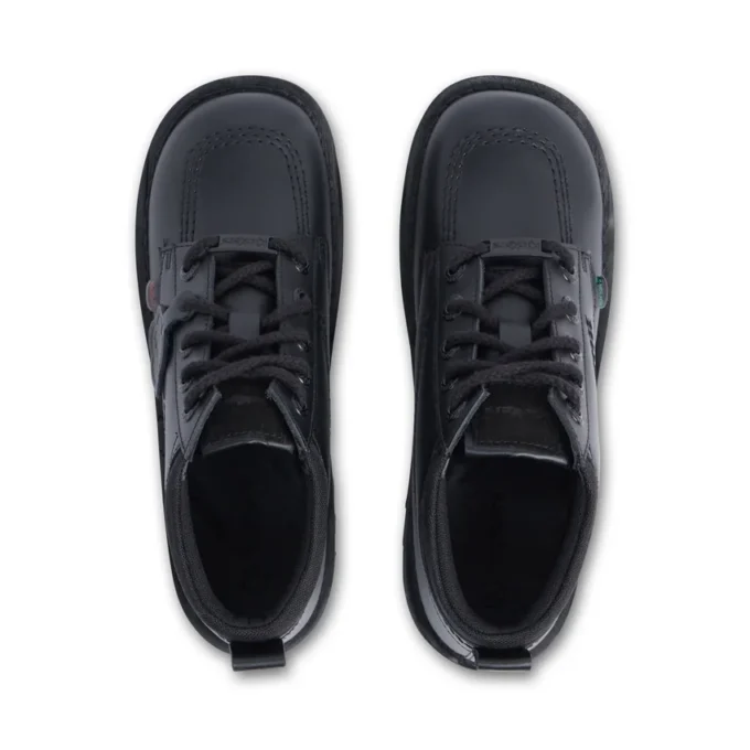 Genç Unisex Kick Hi Mix Mesh Deri Siyah