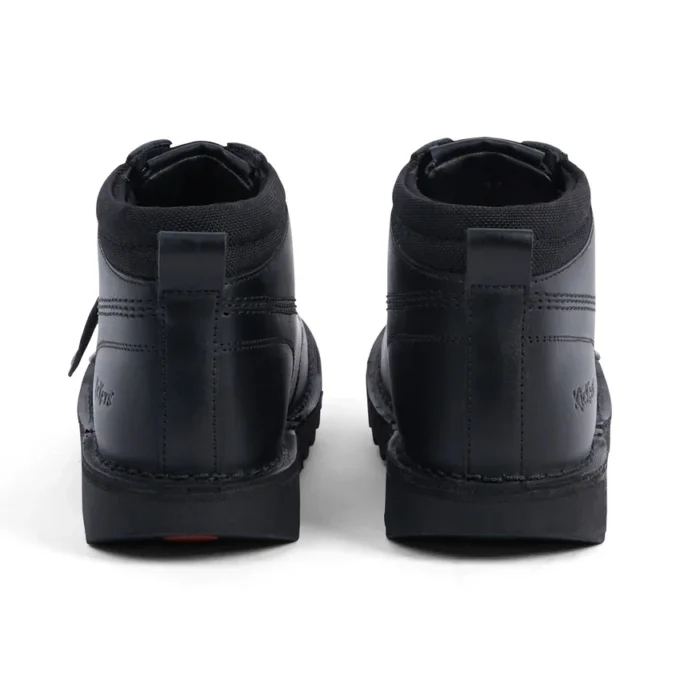 Genç Unisex Kick Hi Mix Mesh Deri Siyah
