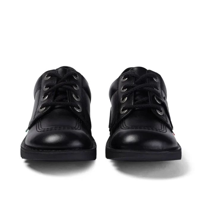 Genç Unisex Kick Lo Deri Siyah