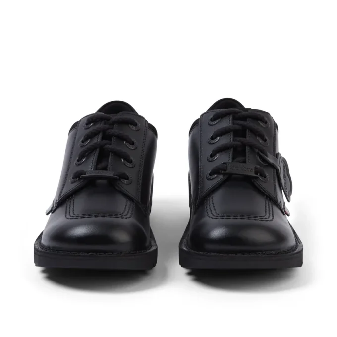 Genç Unisex Kick Lo Mix Mesh Deri Siyah