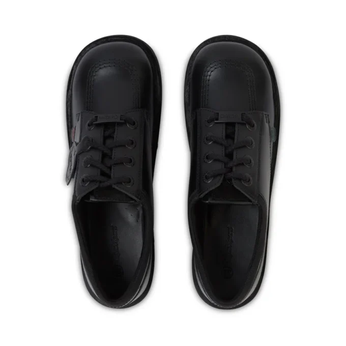 Genç Unisex Kick Lo Mix Mesh Deri Siyah