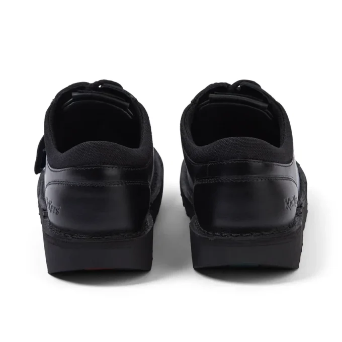 Genç Unisex Kick Lo Mix Mesh Deri Siyah