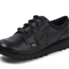 Genç Unisex Kick Lo Mix Mesh Deri Siyah
