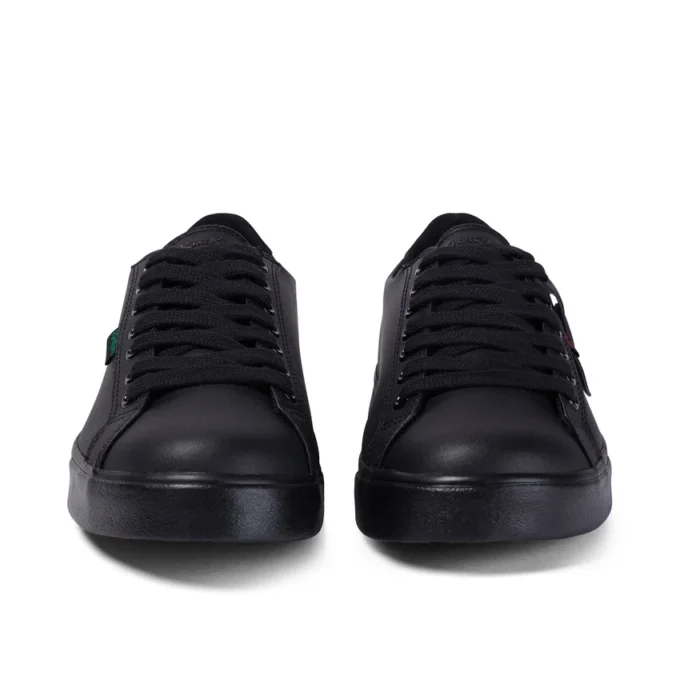Genç Unisex Tovni Lacer Deri Siyah