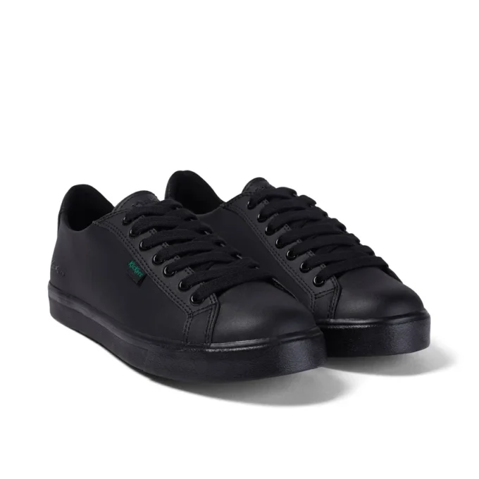 Genç Unisex Tovni Lacer Deri Siyah