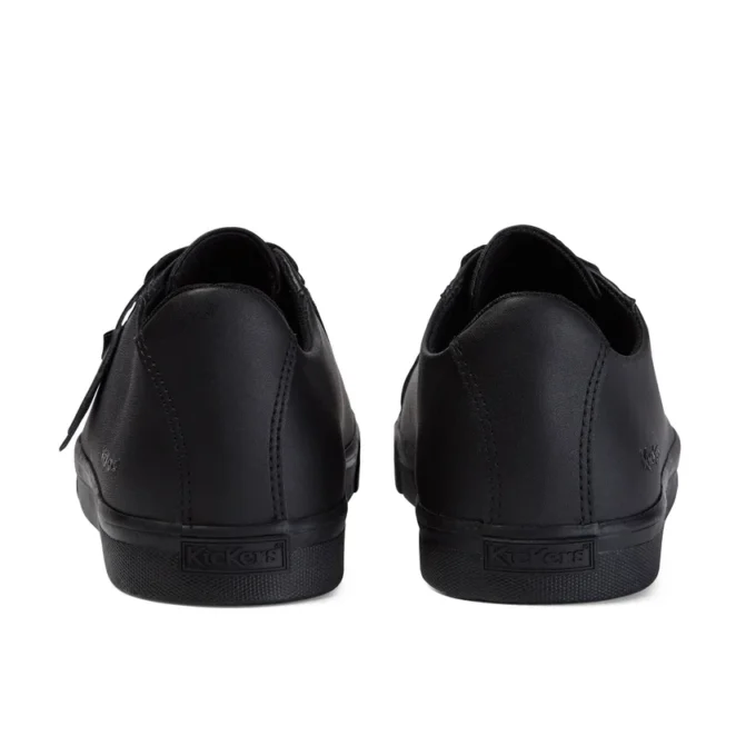 Genç Unisex Tovni Lacer Deri Siyah