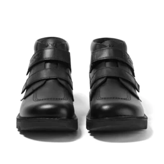 Yetişkin Unisex Kick Hi Vel Deri Siyah