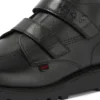Gençler için Unisex Kick Hi Vel Deri Siyah