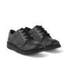 Gençler için Unisex Kick Lo Deri Alternatif Siyah