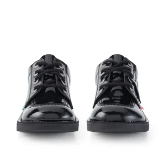 Gençler için Unisex Kick Lo Siyah Suni Deri