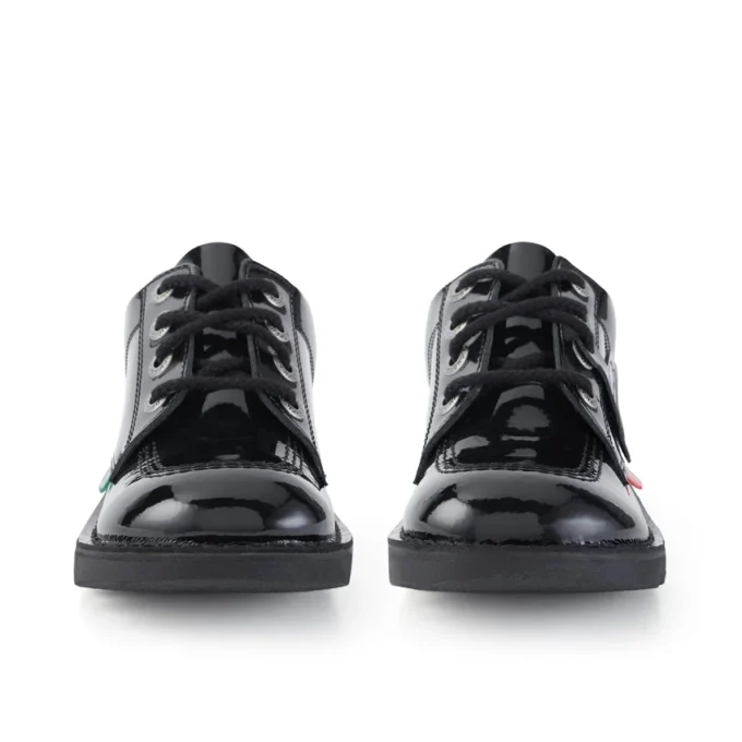 Gençler için Unisex Kick Lo Siyah Suni Deri