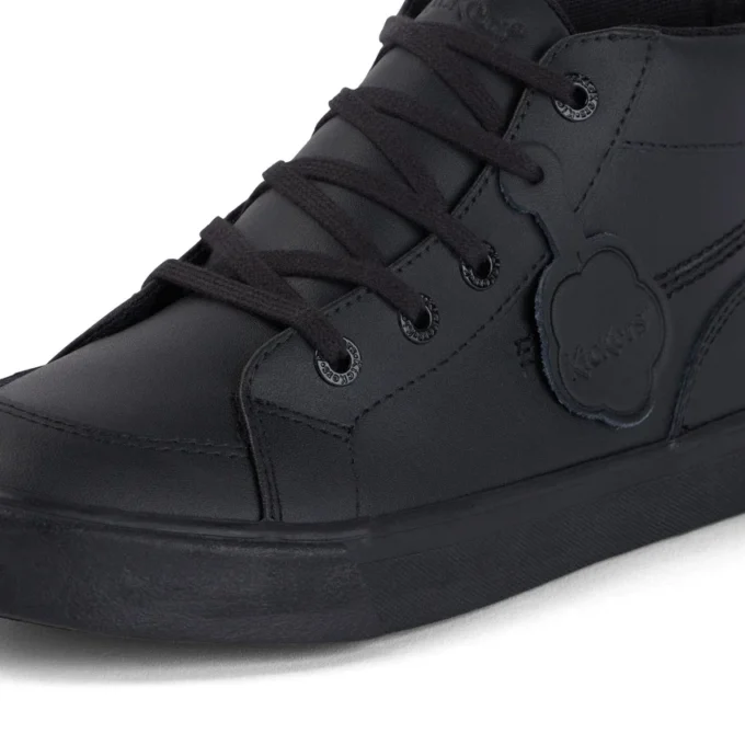 Gençler için Unisex Tovni Hi Deri Siyah