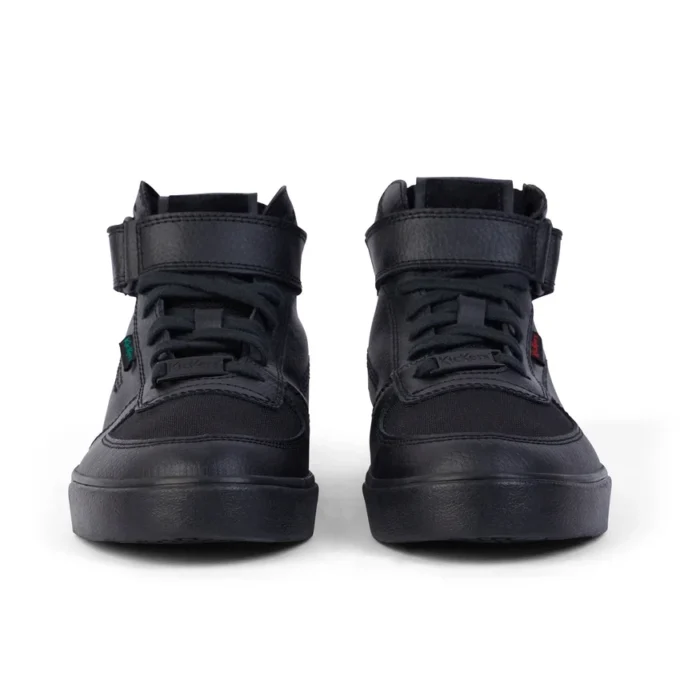 Gençler için Unisex Tovni Hi Mix Mesh Deri Siyah