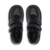 Junior Erkek Kick Hi Scuff Deri Siyah