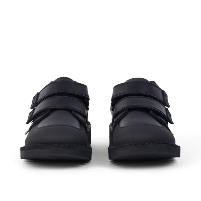 Junior Erkek Kick Scuff İkili Deri Siyah