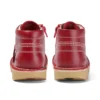 Junior Unisex Kick Hi Zip Deri Kırmızı