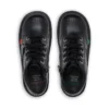 Junior Unisex Kick Hi Zip Deri Siyah