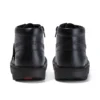 Junior Unisex Kick Hi Zip Deri Siyah