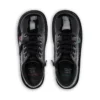 Junior Unisex Kick Hi Zip Suni Deri Siyah