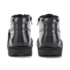 Junior Unisex Kick Hi Zip Suni Deri Siyah