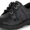 Junior Unisex Kick Lo Deri Alternatif Siyah