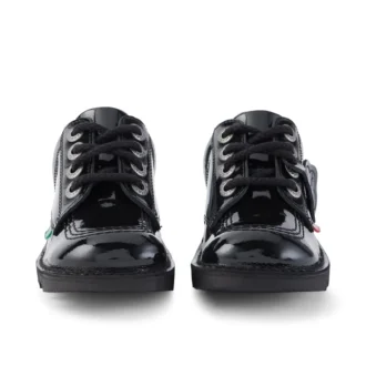 Junior Unisex Kick Lo Siyah Suni Deri