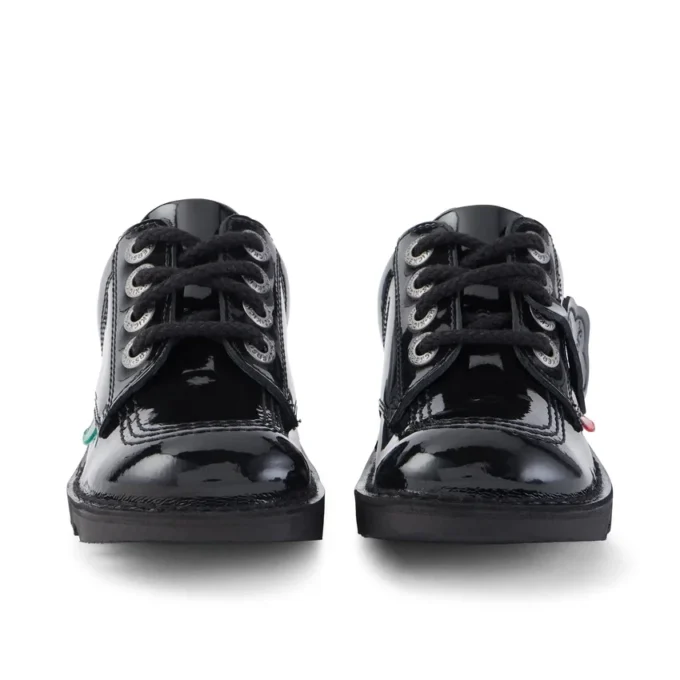 Junior Unisex Kick Lo Siyah Suni Deri