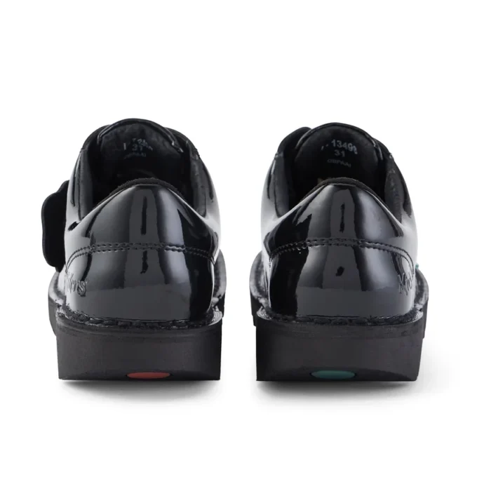 Junior Unisex Kick Lo Siyah Suni Deri